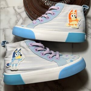 Bluey and Bingo High-Top Sneakers